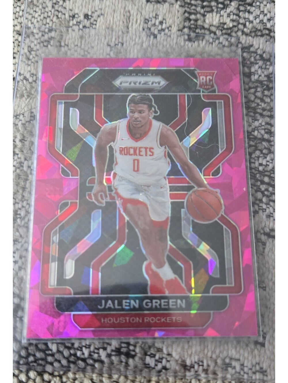 2021-22 Panini Prizm - Jalen Green #306 Pink Ice Prizm (RC)